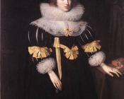 马库斯 il 乔凡 吉尔哈特 : Portrait of Lady Anne Ruhout